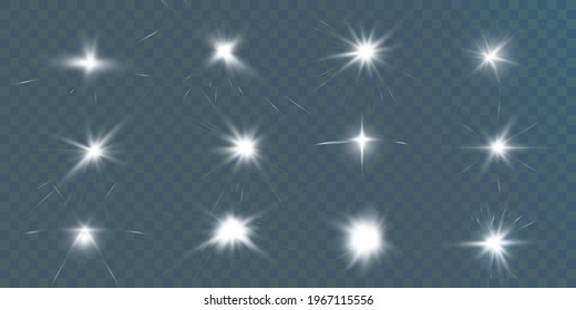 Imagen abstracta de un flash de iluminación. Brilla	