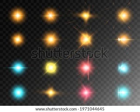 Abstract image of a lighting flash. Shine	