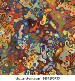Abstract image, Paddle pictures in the human mind, Paddle in the human brain