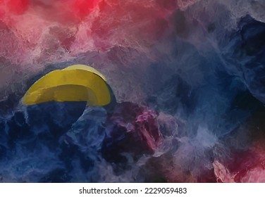 Abstract image red blue background. Abstract creative design background. Abstract texture background. Interior design. Modern graphic design. Modern abstract art background.