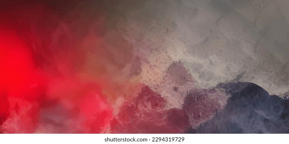 Abstract image red blue background. Abstract creative design background. Abstract texture background. Interior design. Modern graphic design. Modern abstract art background.
