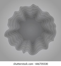 Abstract image in shades of gray. Monochrome image.