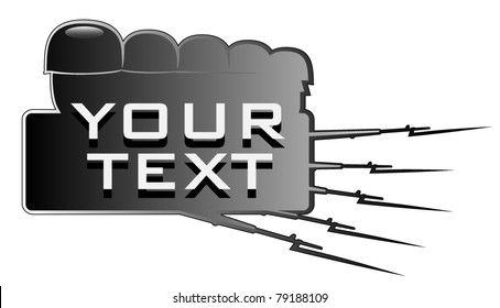 abstract image of soldiers