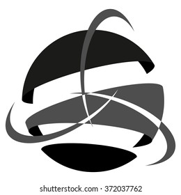 abstract image of a sphere