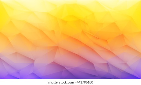 Abstract image in the style of polygon. Bright pattern. Color contrast.