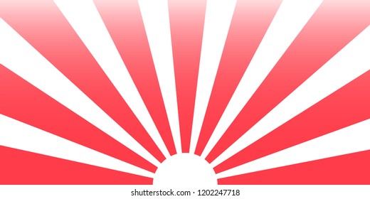 Abstract image, sun rays, background. Vector