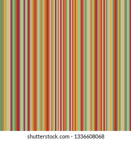 Abstract image using various colored vertical lines. Background for textile, interior, wrapping design. Vector illustration.