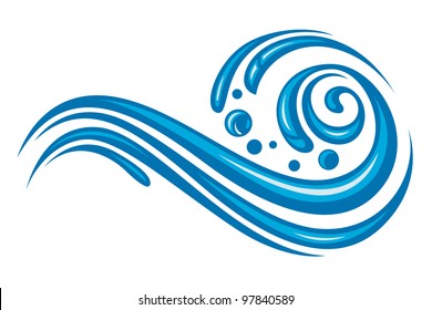 abstract image of waters design