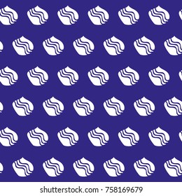 Abstract image for winter sports. Pattern