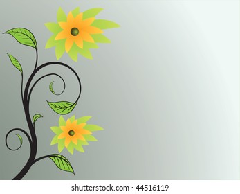 abstract images consisting of patterns, lines, blots, flowers, leaves and other parts of