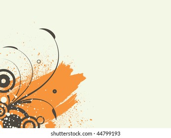 Abstract images consisting of patterns, lines, blots, flowers, leaves and other parts