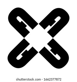 Abstract images for health logo