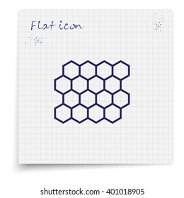 Abstract images of molecular structures.
