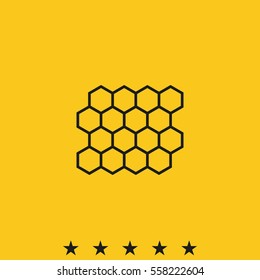 Abstract images of molecular structures.