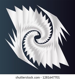 Abstract image,white color in the pattern. For banner, flyer. Vector graphics for brochure.