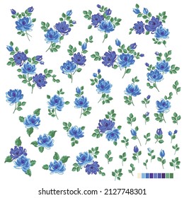 Abstract and impressive cute flower material,