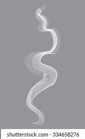 abstract incense smoke