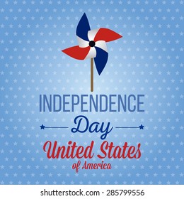 abstract independence day background with some special objects