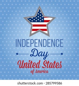 abstract independence day background with some special objects