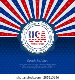 abstract independence day background with some special objects
