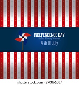 Abstract independence day background with some special objects
