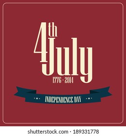 abstract Independence day background with special objects