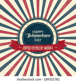 abstract Independence day background with special objects