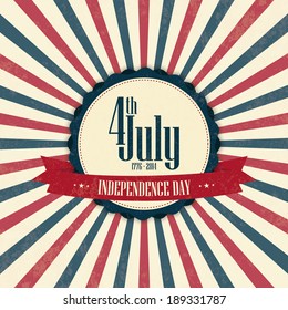 abstract Independence day background with special objects