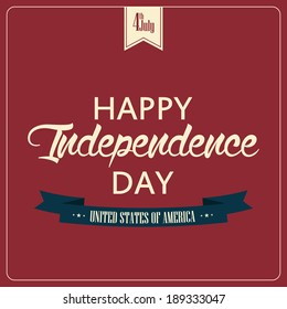 abstract Independence day background with special objects