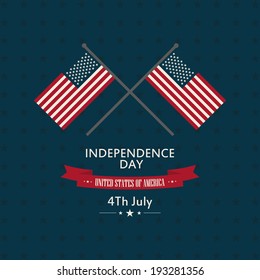 Abstract Independence day background with special objects