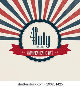 Abstract Independence day background with special objects
