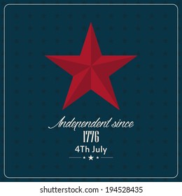 abstract independence day background with special objects