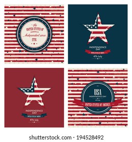 abstract independence day background with special objects