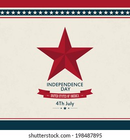 abstract independence day background with special objects