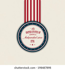 abstract independence day background with special objects