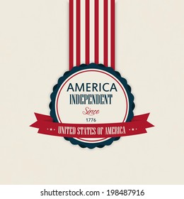 abstract independence day background with special objects