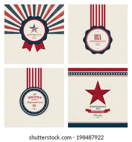 abstract independence day background with special objects