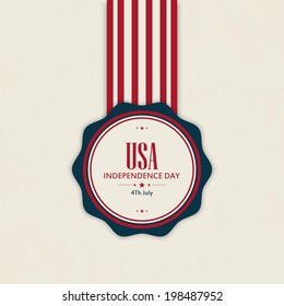 abstract independence day background with special objects