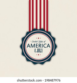 abstract independence day background with special objects