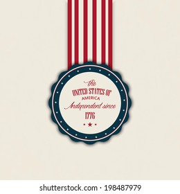 abstract independence day background with special objects
