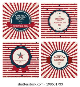 abstract independence day background with special objects