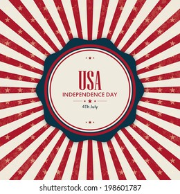 abstract independence day background with special objects