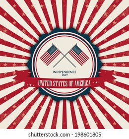 abstract independence day background with special objects