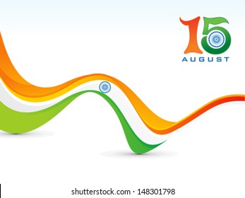 abstract independence day background vector illustration