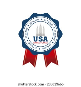 abstract independence day banner on a white background