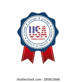 abstract independence day banner on a white background