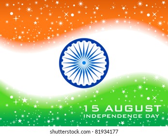 abstract independence day flag vector illustration