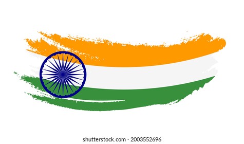Abstract India Flag Sign. Vector Illustration EPS10