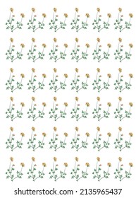 Abstract Indian floral design, Vector texture