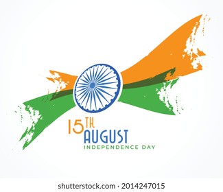 fondo creativo del día abstracto de la independencia india